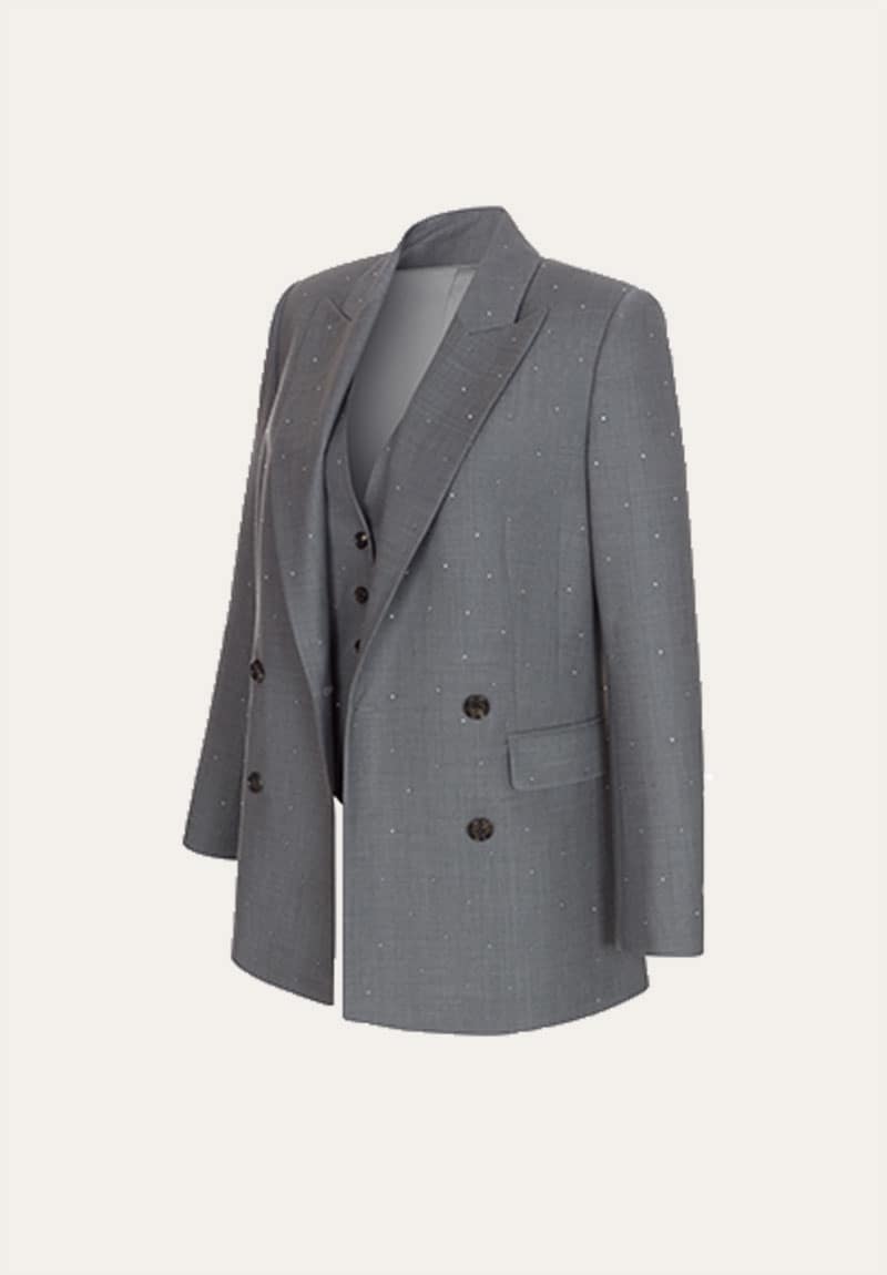 Grey Blazer 1 f