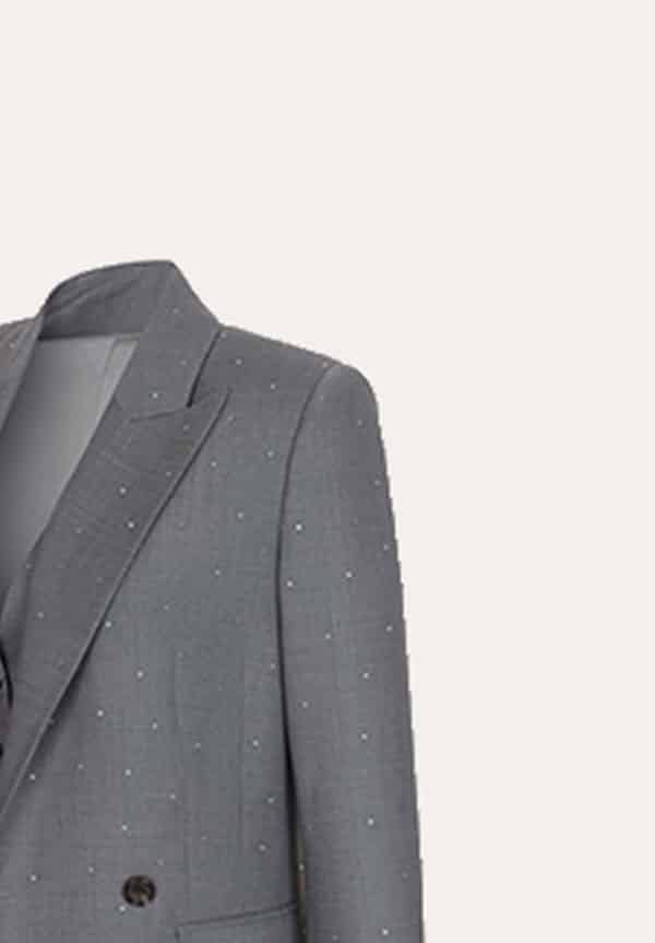 Grey Blazer 3 d
